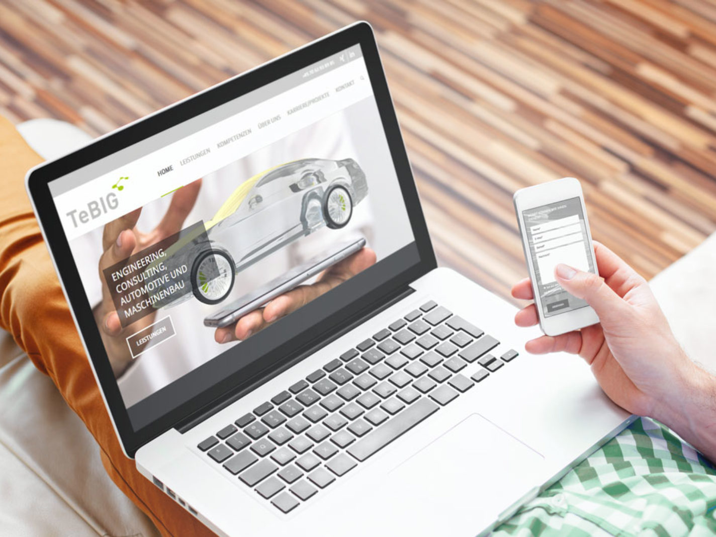 Responsive Website TeBIG | DEPUNKT